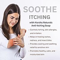 Harsha Naturals - Anti Itching Soap-100gm