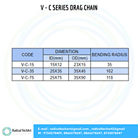 DRAG CHAIN V - C SERIES