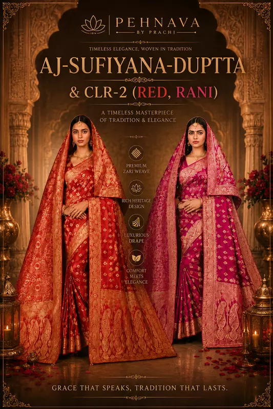 AJ-SUFIYANA-DUPTTA & & CLR-2 (Red/Rani)