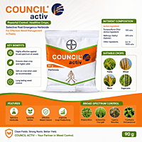 Bayer COUNCIL® ACTIV WG30 Herbicide | Vetrivel Agro Services