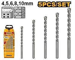 INGCO 5 Pcs Masonry Drill Bit Set AKD3051 INGCO 5 Pcs Masonry Drill Bit Set AKD3051