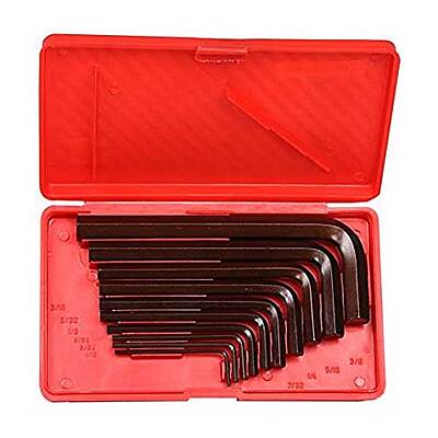 TAPARIA Allen Key Set Brown Finish 9 Pcs. Set 1.5,2,2.5,3,4,5,6,8,10mm 28C AKM 9