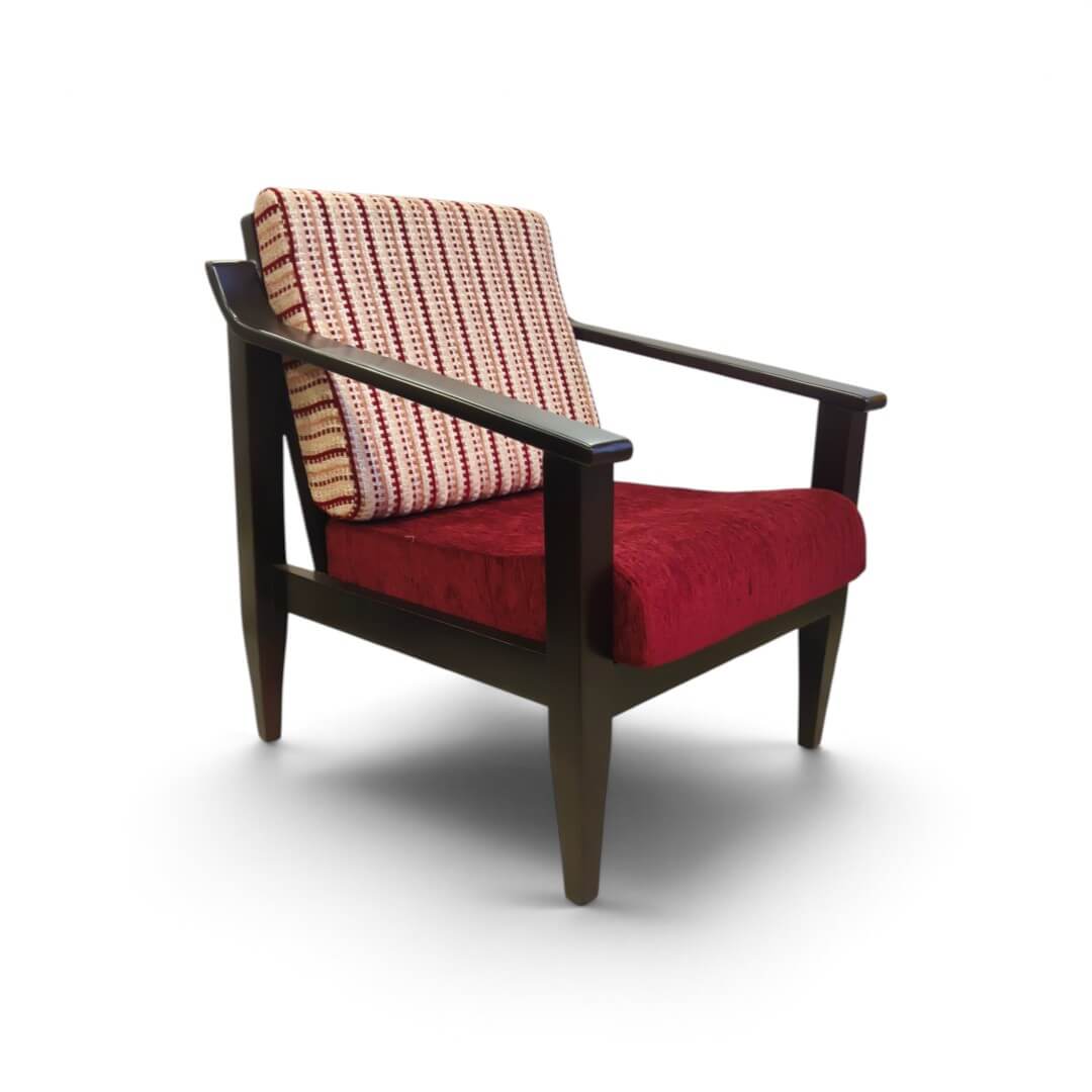 AKS Jerry sofa|3+1+1|Rosewood|Dx Premium|Wooden Sofa Set