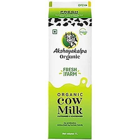AKSHAYA KALPA ORGANIC COW MILK 1L TETRA
