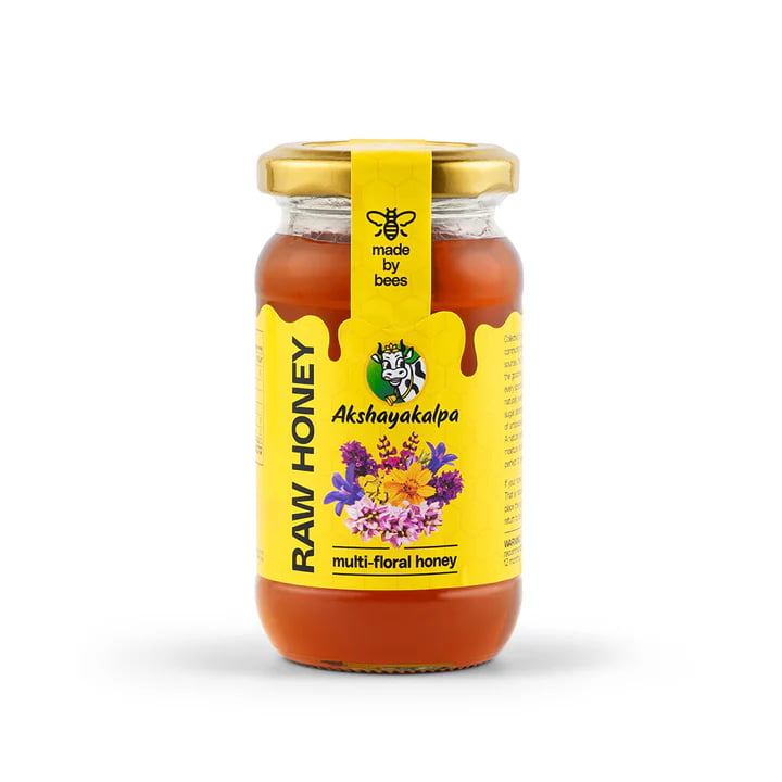 AKSHAYAKALPA RAW MULTIFLORAL HONEY 250G