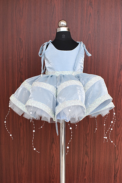 Blue Sparkle Tutu Fairytale Dress