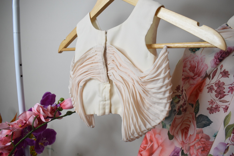 Ivory & Rose Floral Lehenga Choli Set