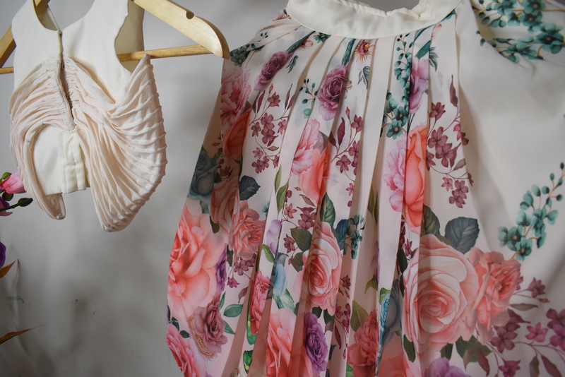 Ivory & Rose Floral Lehenga Choli Set