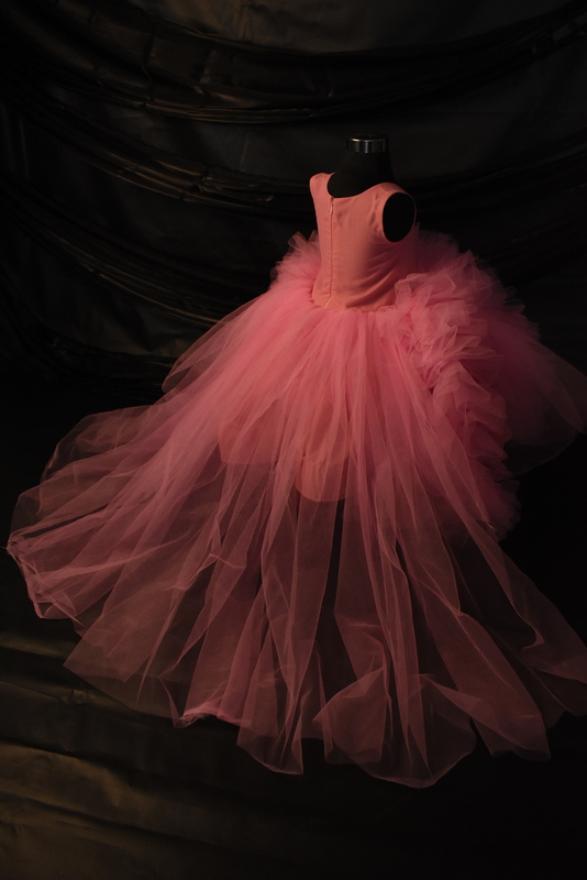 Cotton-Candy Pink Tulle Dress