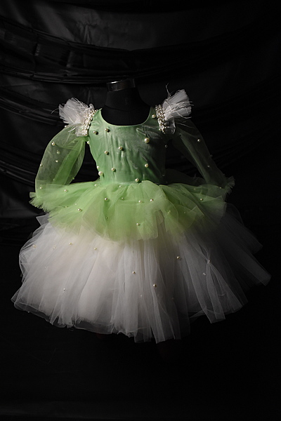 Mint Green Pearl Fairy Gown