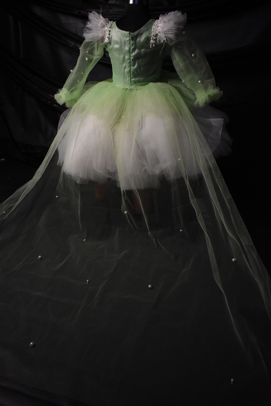 Mint Green Pearl Fairy Gown