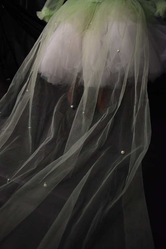 Mint Green Pearl Fairy Gown