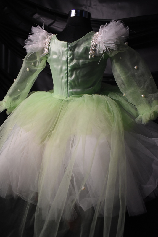Mint Green Pearl Fairy Gown