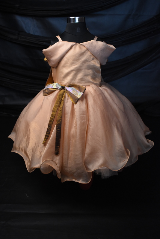 Opulent Blush Silk Dress