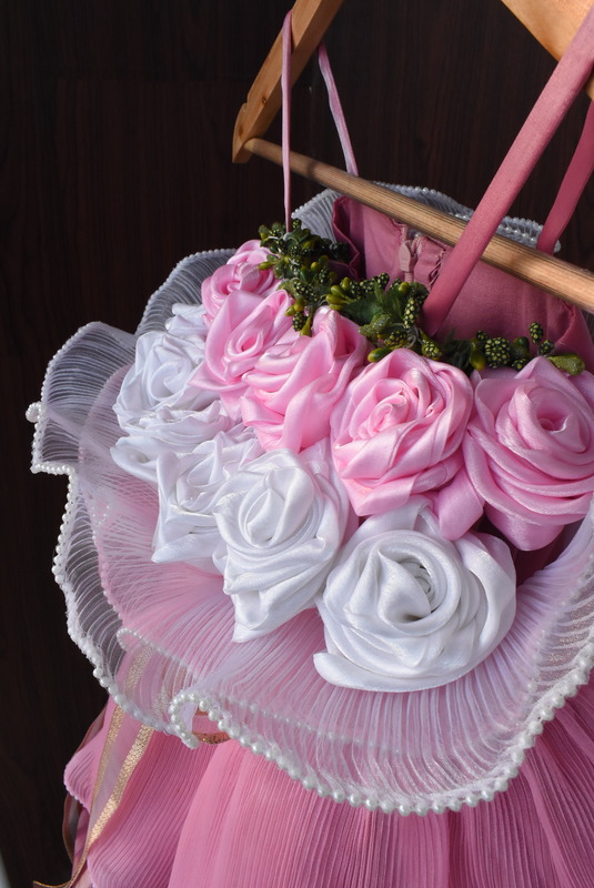 Rose Pink Twirl Party Dress