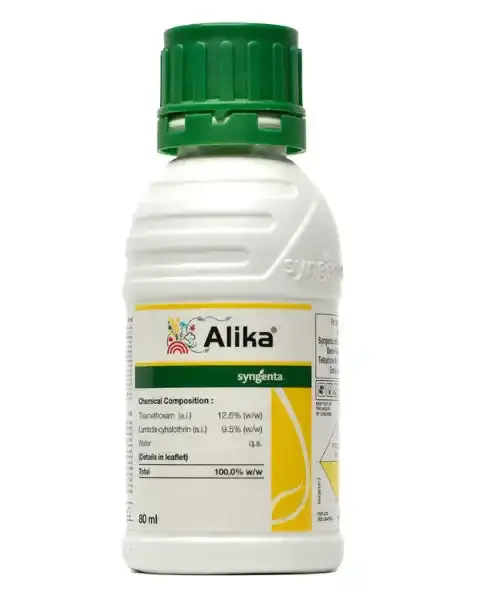 Syngenta Alika Insecticide (Thiamethoxam 12.6% + Lambda-cyhalothrin 9.5% ZC) - 80 ml