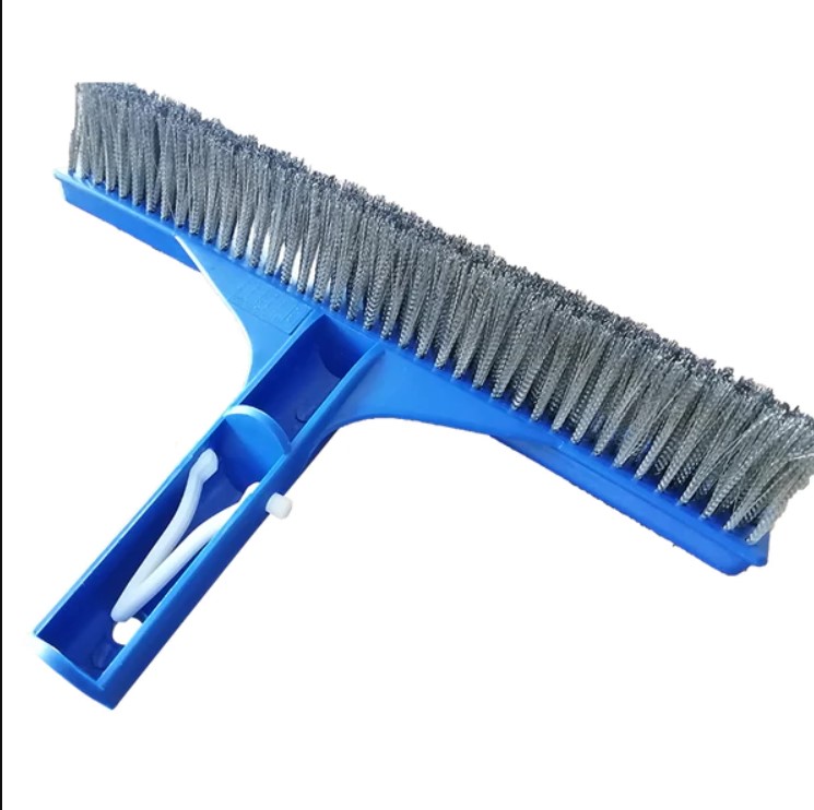 Algae Brush with Stainless Steel Bristles 10 Inch Algae Brush with Stainless Steel Bristles 10 Inch