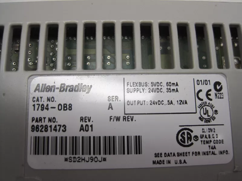 1794-OB8 Allen-Bradley FLEX I/O 8 Point Digital Output Module
