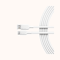 ALOGIC Elements USB-C to USB-A Cable - Male to Male 1 MTR (ELPCA201-White)