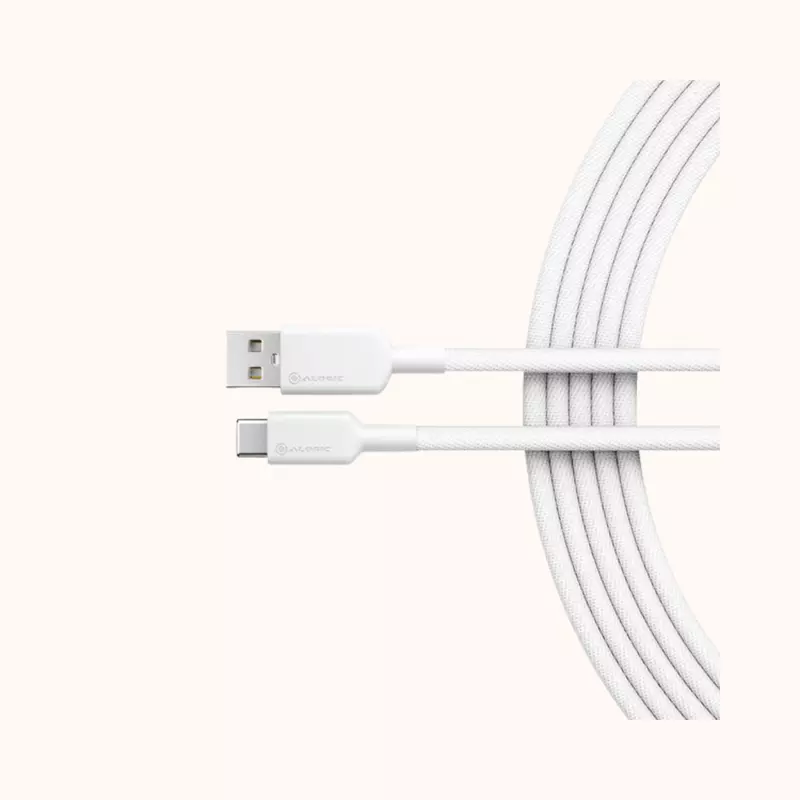 ALOGIC Elements USB-C to USB-A Cable - Male to Male 1 MTR (ELPCA201-White)