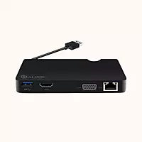 ALOGIC USB 3.0 Universal Portable Docking Station - HDMI or VGA/Gigabit Ethernet/USB 3.0 | VU3DUP