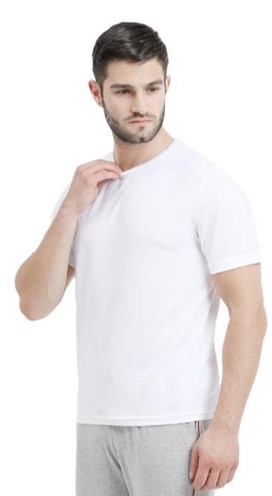 Alcis Round Neck T-Shirt White