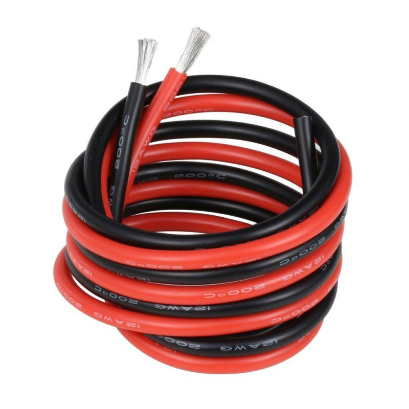 AMASS 12AWG Ultra Flexible Silicone Wire AMAS-WCAC-442 - Ultra soft silicone wire