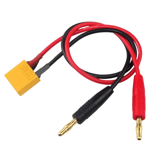 AMASS XT60 to Banana Plug Charge Cable