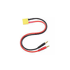 AMASS XT60 to Banana Plug Charge Cable