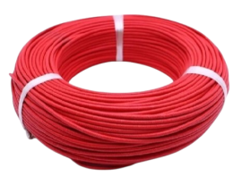 AMASS 22AWG Silicon Wire RED 1M