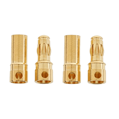 AMASS 3.5mm Gold Plated Cross Bullet Banana Connector