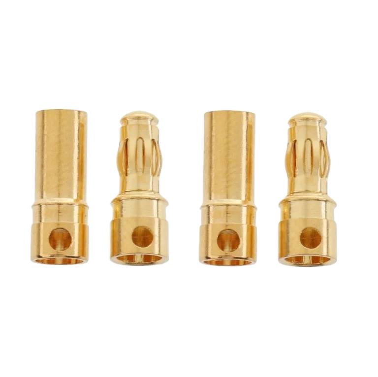 AMASS 3.5mm Gold Plated Cross Bullet Banana Connector