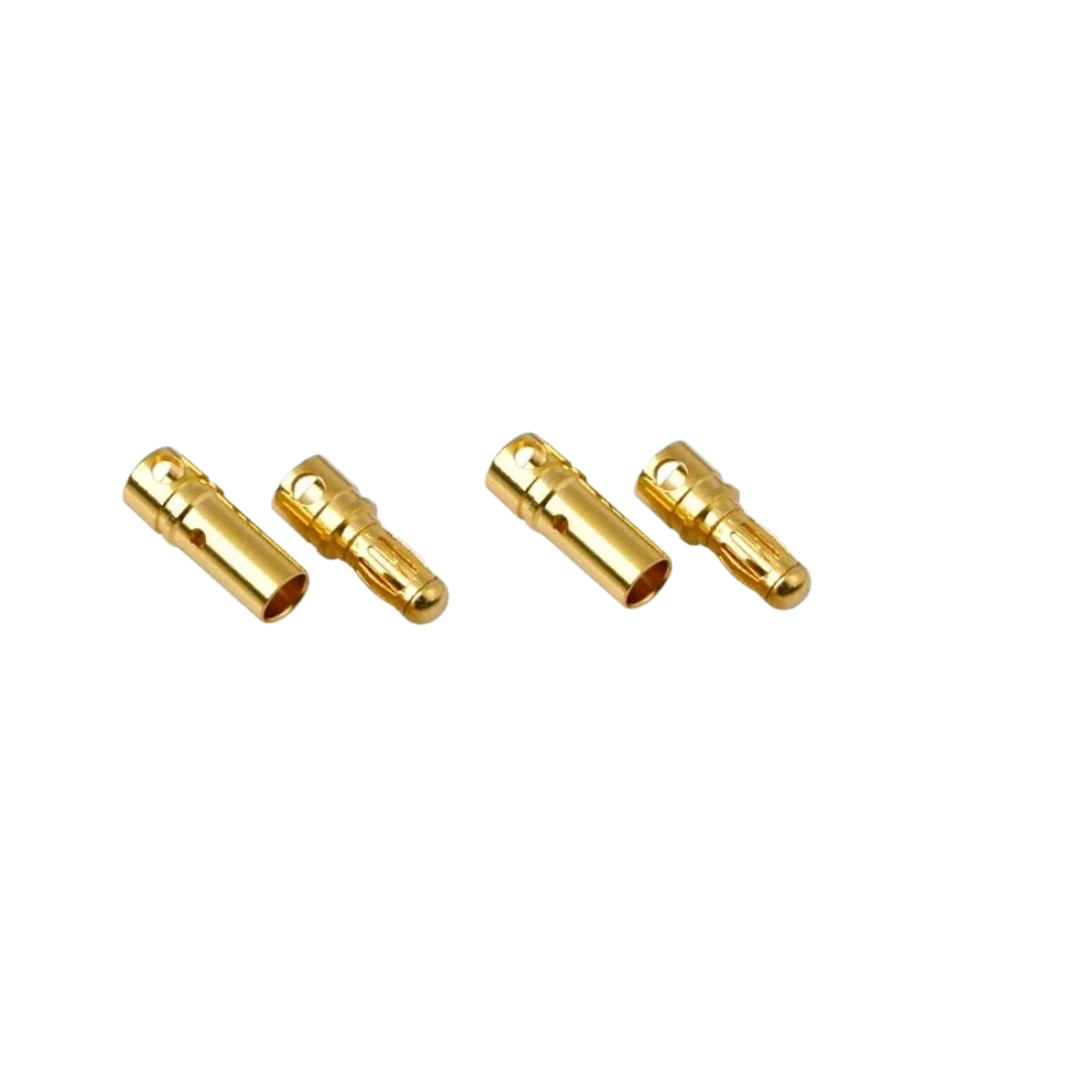AMASS 3.5mm Gold Plated Cross Bullet Banana Connector