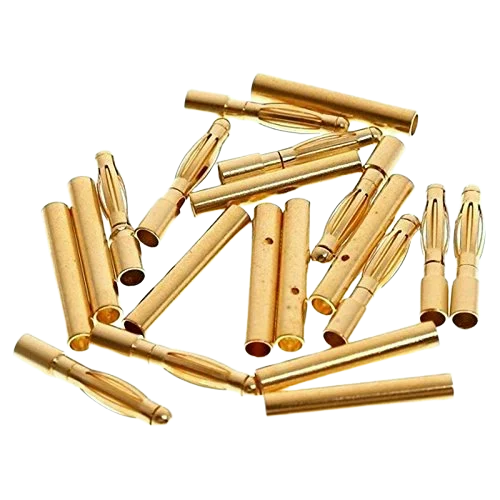 Amass Gold Plated Bullet Connector AMAS-WCAC-1018 - Heavy Duty Gold Plated Terminal