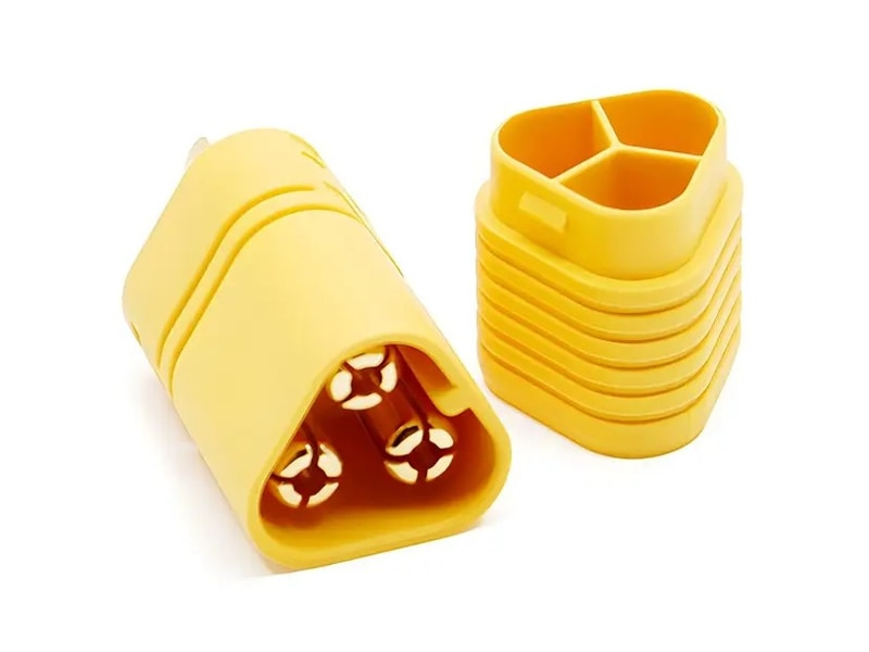 Original AMASS MT60 male and female 3-pin connector set for brushless motor connections