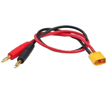 AMASS XT60 to Banana Plug Charge Cable