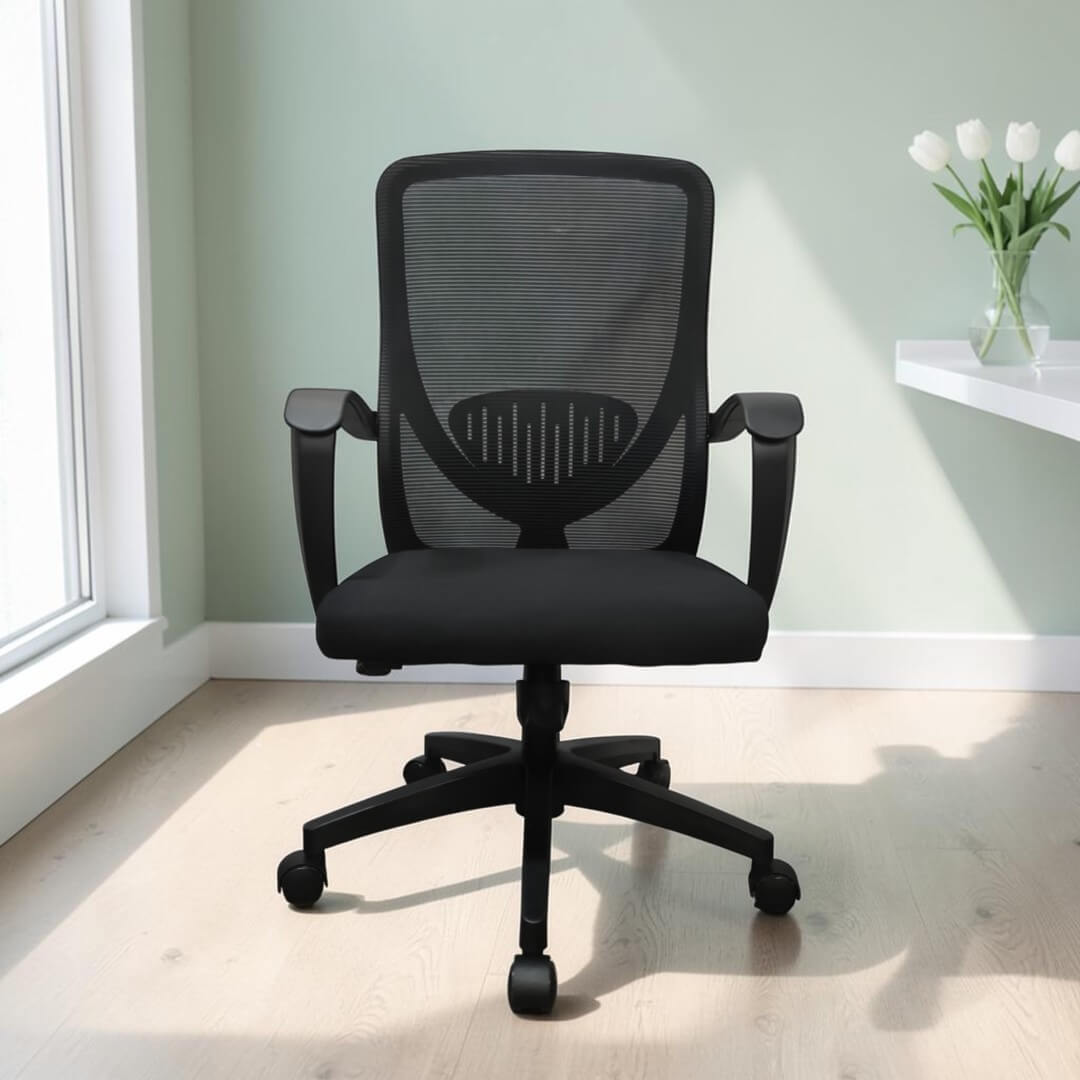 AMM 193A Mesh Medium Back Chair||||Office Chair