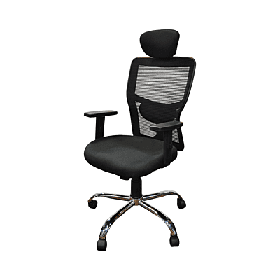 AMM Aura Mesh High Back Chair Chrome Base||||Office Chair