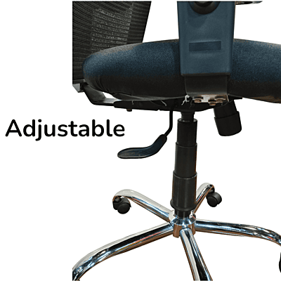 AMM Aura Mesh High Back Chair Chrome Base||||Office Chair