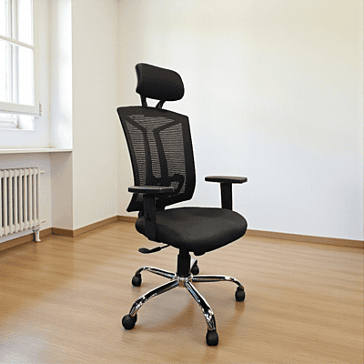AMM Bonnie Mesh High Back Chair Chrome Base||||Office Chair