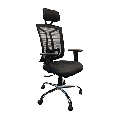 AMM Bonnie Mesh High Back Chair Chrome Base||||Office Chair