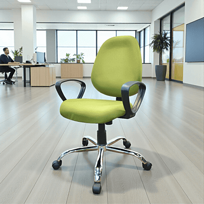 AMM Comtech Mid Back chair Metal base||||Office Chair
