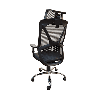 AMM Yans Mesh High Back Chair Chrome Base||||Office Chair