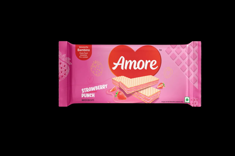 AMORE WAFER STRAWBERRY 28G
