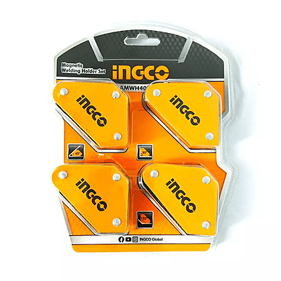 INGCO 4Pcs Magnetic Welding Holder Set AMWH4001
