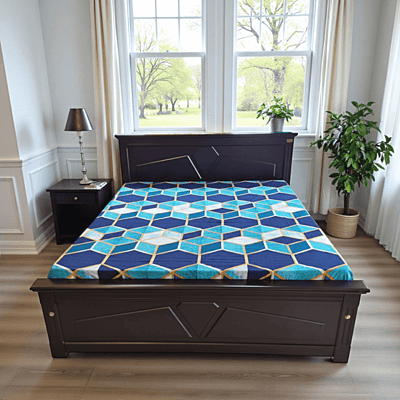 AND Diamond Cot|75X60|Rosewood||Cot/Bed Set