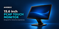 PCAP Touch Monitor 15.6 inch with HDMI/VGA & USB Touch
