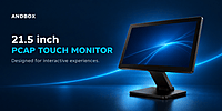 PCAP Touch Monitor 21.5 inch with HDMI/VGA & USB Touch