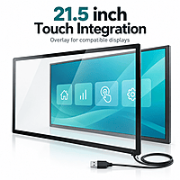 PCAP Touch Overlay 21.5 inch with Anti-Glare Cover Glass (USB) PCAP Touch Overlay 21.5 inch with Anti-Glare Cover Glass (USB)