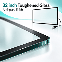 PCAP Touch Overlay 32 inch with Anti-Glare Cover Glass (USB)